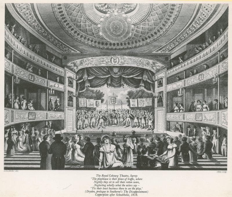 Royal Cobourg Theatre, Surrey af English School