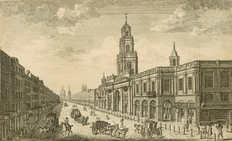 Royal Exchange, London af English School