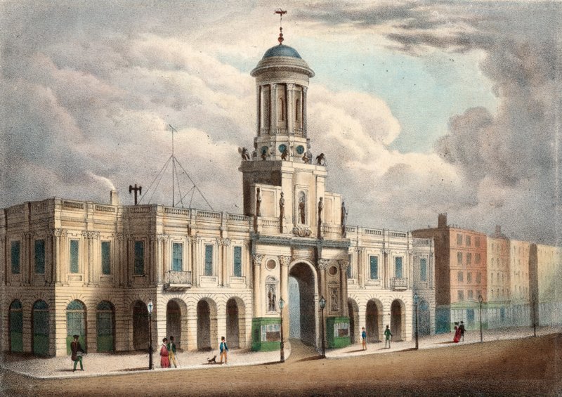 Royal Exchange, London af English School