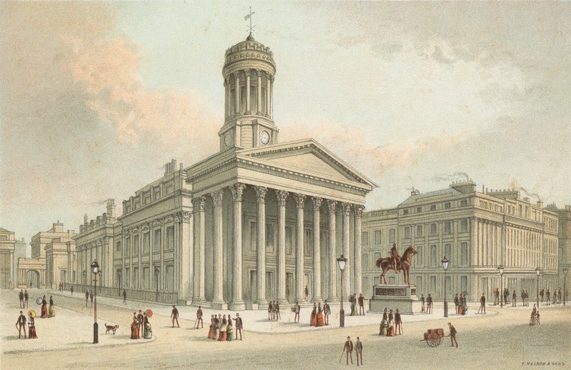 The Royal Exchange, Queen Street - Glasgow af English School