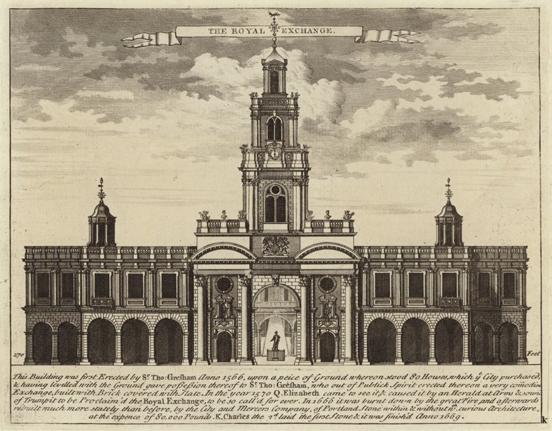 Royal Exchange i City of London af English School