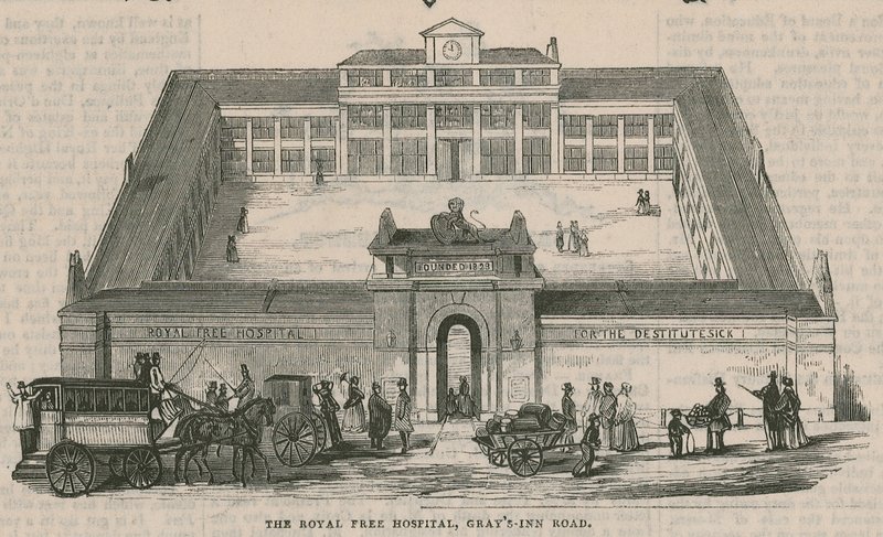 Royal Free Hospital, Grays Inn Road, London af English School