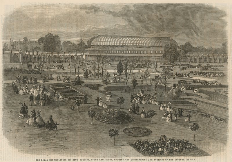 Royal Horticultural Society Gardens, South Kensington af English School