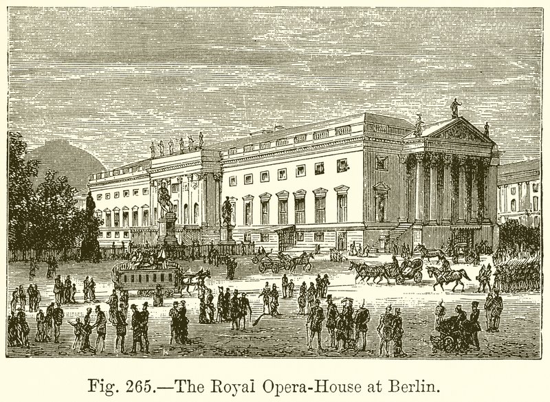 Det Kongelige Operahus i Berlin af English School