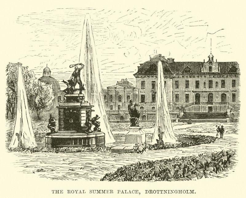 Det Kongelige Sommerpalads, Drottningholm af English School