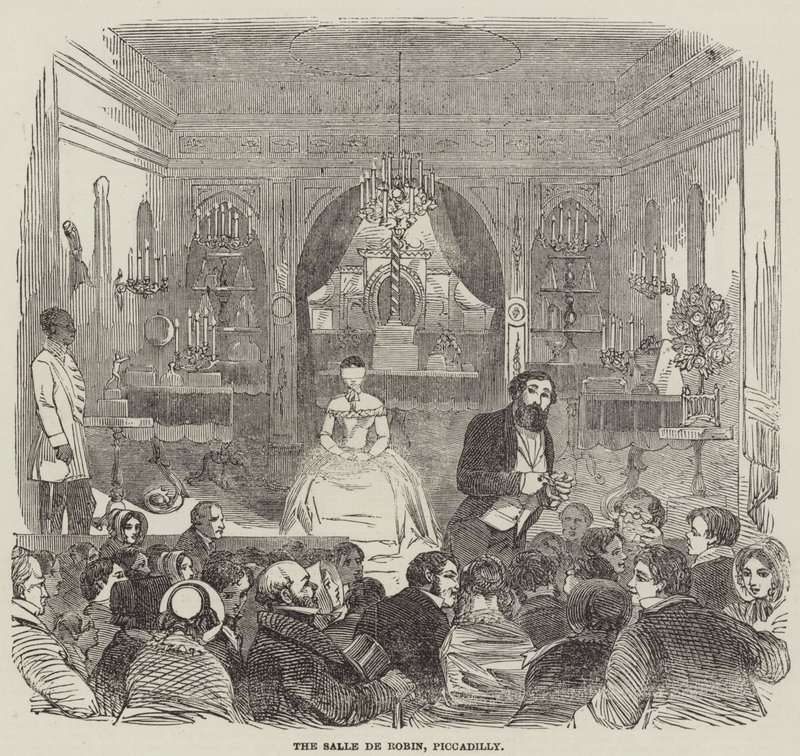 Salle de Robin, Piccadilly (gravering) af English School