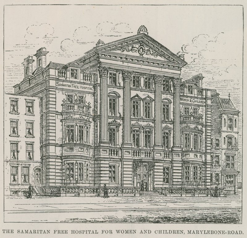 Samaritan Free Hospital for Women and Children, Marylebone Road af English School