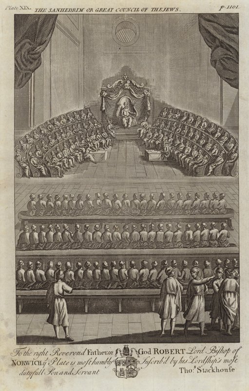 Sanhedrin eller Jødernes Store Råd af English School