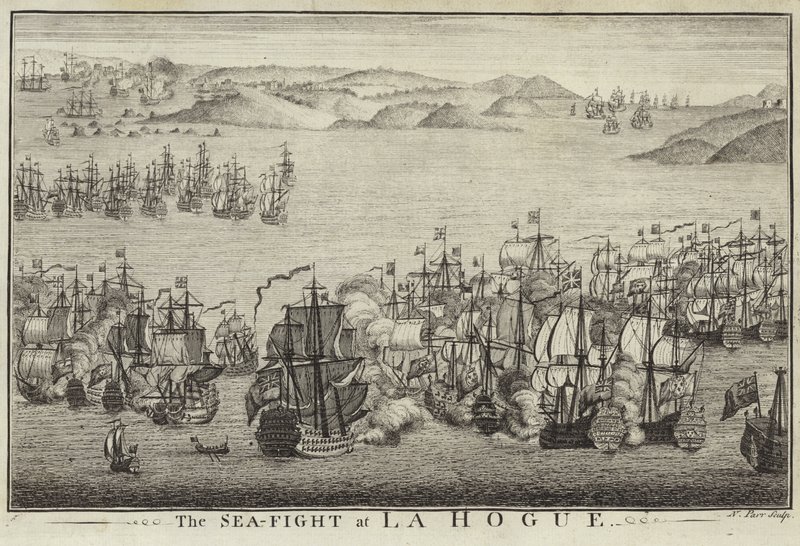 Havkampen ved La Hogue af English School