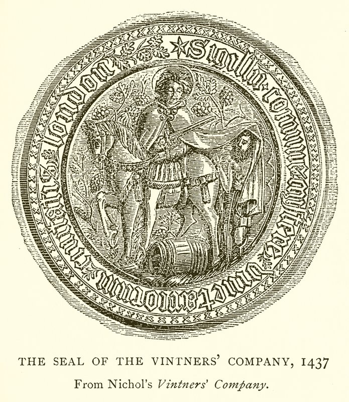 Vinmandskompagniets Segl, 1437 af English School