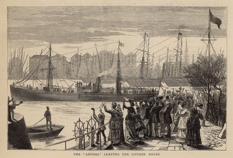 Søgen efter Dr. Livingstone; Abydos