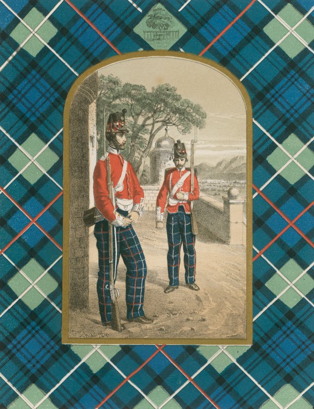 The Seventy-First, eller Glasgow Highland Light Infantry af English School