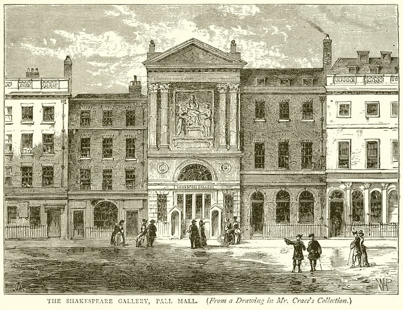 Shakespeare Gallery, Pall Mall af English School