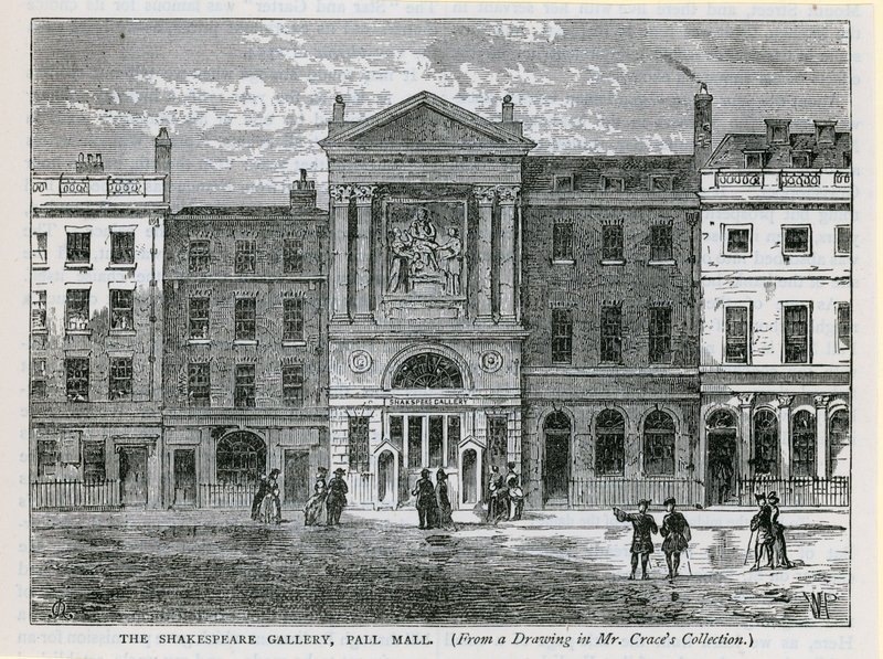 Shakespeare Gallery, Pall Mall, London af English School