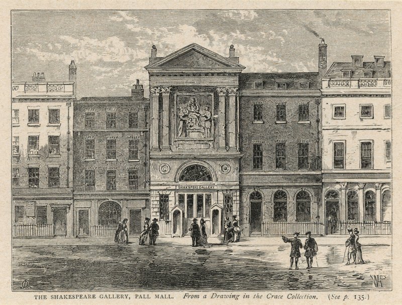 Shakespeare Gallery på Pall Mall af English School