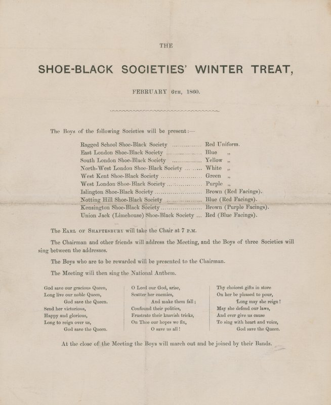 The Shoes-Black Soceties Winter Treat af English School
