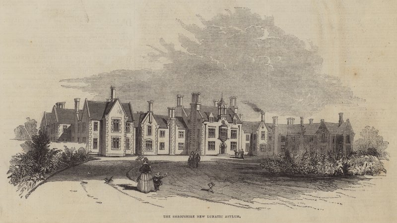 Shropshire New Lunatic Asylum af English School