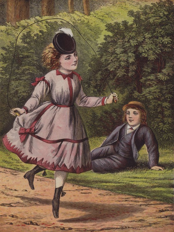 Sjippetovet (farve litho) af English School
