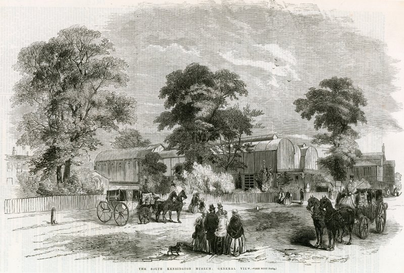 South Kensington Museum. Brompton kedler af English School