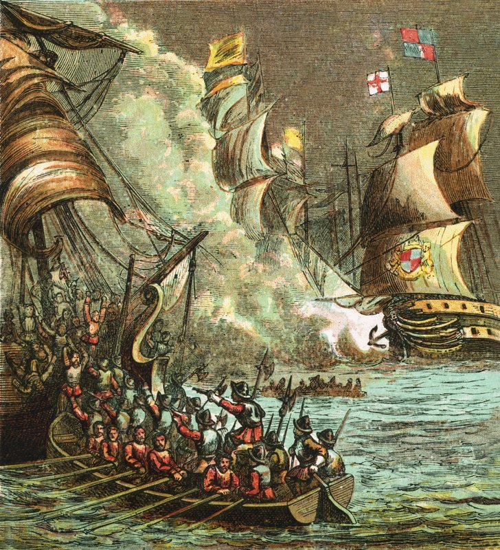 Den spanske armada af English School