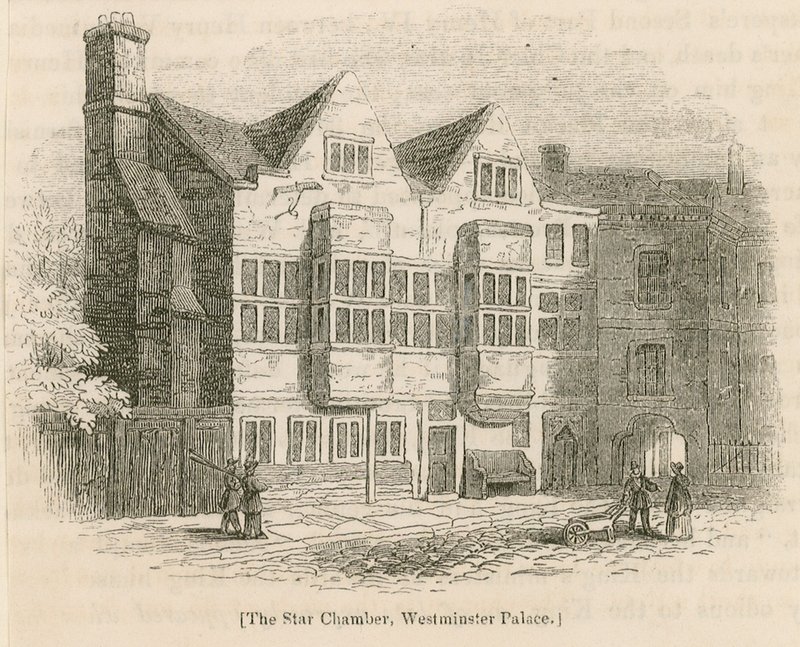 Stjernekammeret, Westminster Palace, London af English School