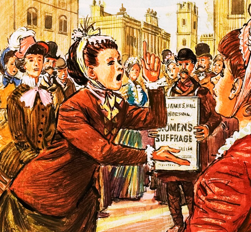 Suffragettebevægelsen af English School