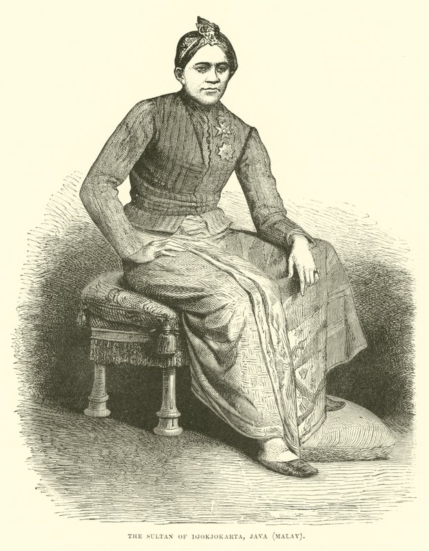 Sultanen af Djokjokarta, Java, Malay af English School