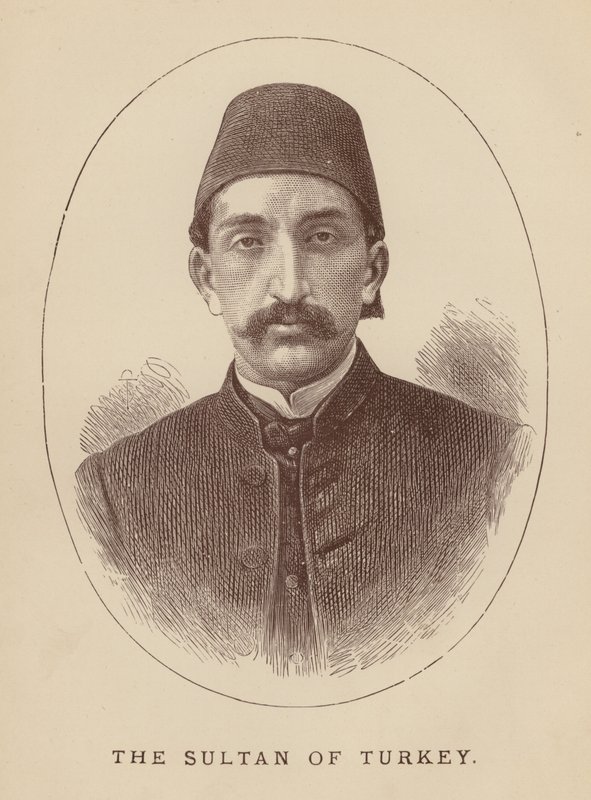 Sultanen af Tyrkiet (kobberstik) af English School