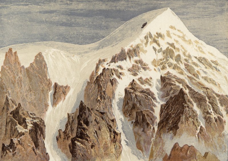 Aiguille Vertes topmøde af English School