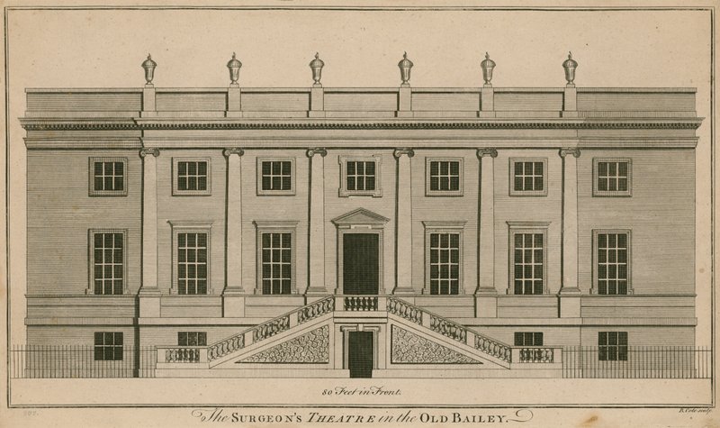 Surgeons Theatre i Old Bailey, London af English School