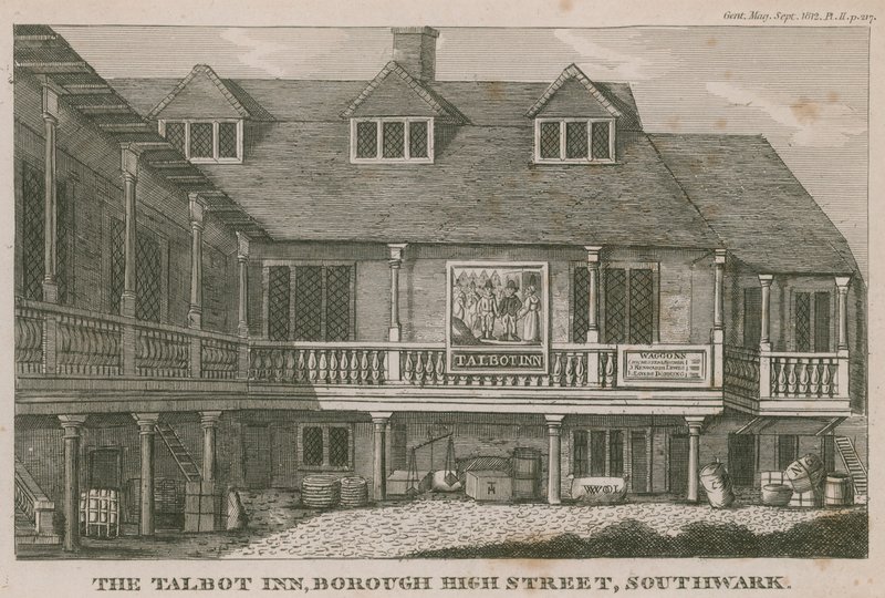 Tabard Inn, Southwark af English School
