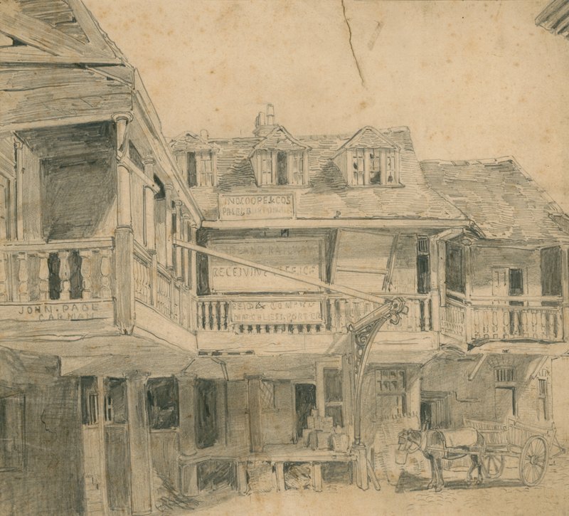Tabard Inn, Southwark af English School