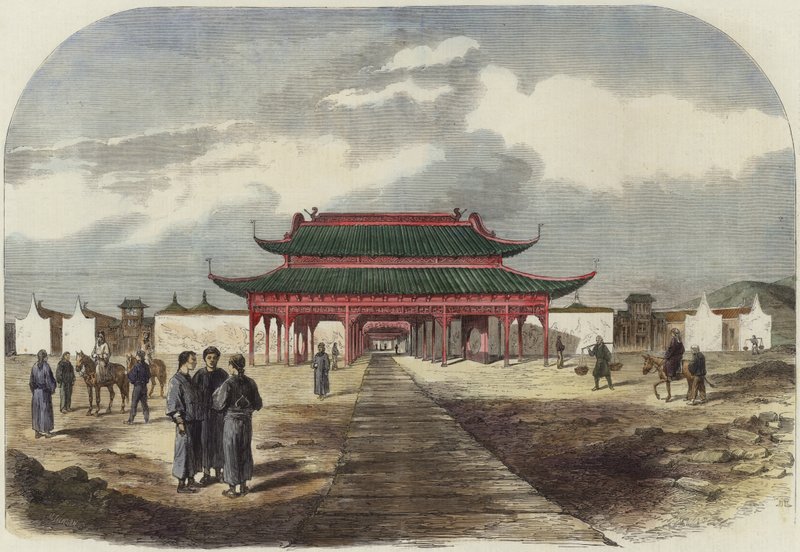 Taeping-krigen i Kina af English School