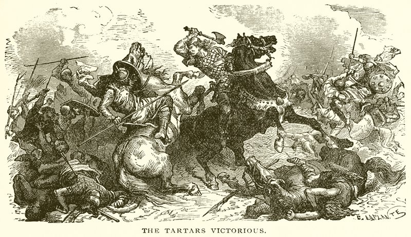 The Tartars Victorious af English School