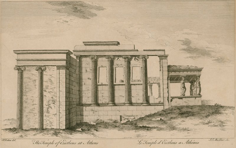Erictheus-templet i Athen af English School