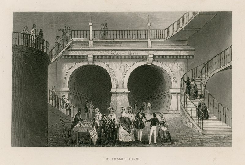 Themsen-tunnelen af English School
