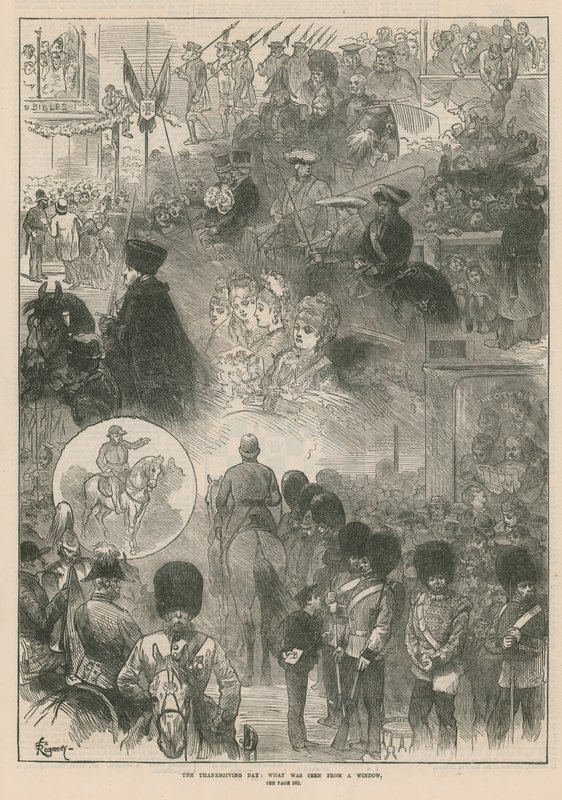Thanksgiving Day: Hvad blev set fra et vindue af English School