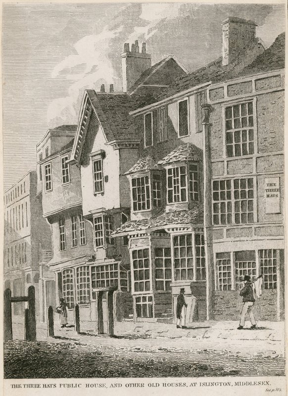 The Three Hats Public House, Islington af English School