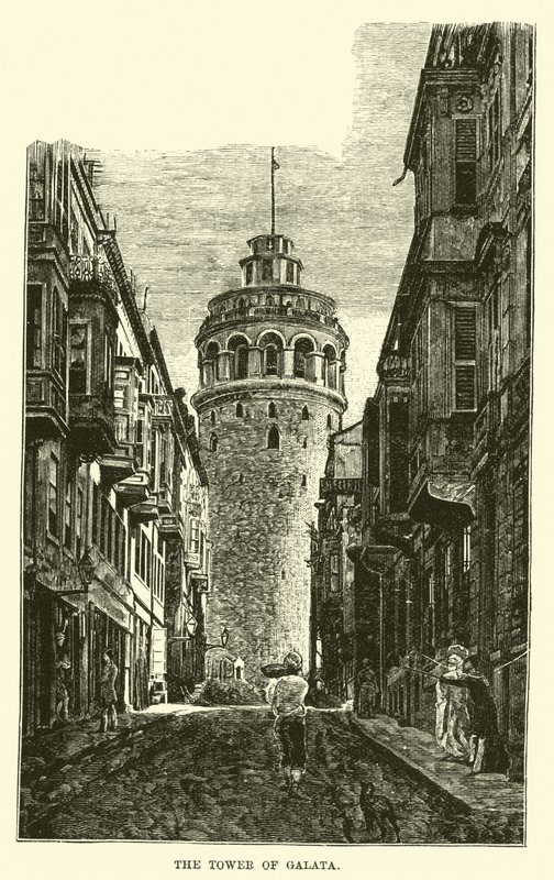 Tårnet i Galata af English School