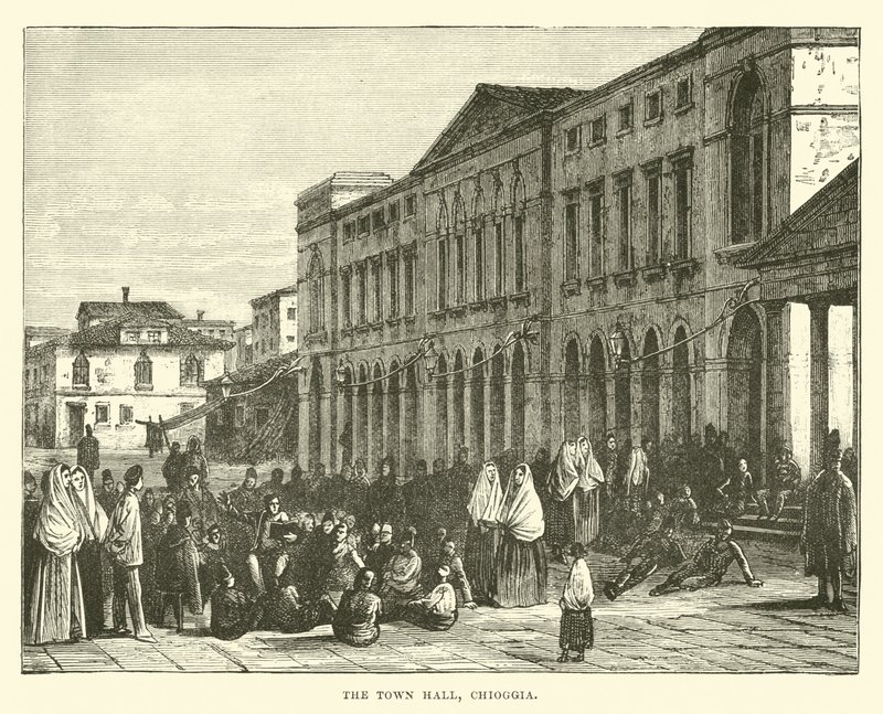 Rådhuset, Chioggia af English School