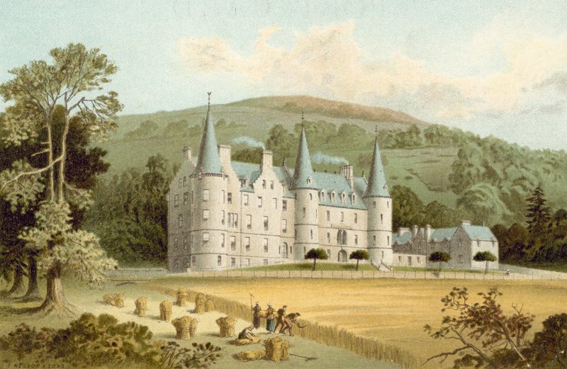 The Trossachs Hotel, Skotland af English School