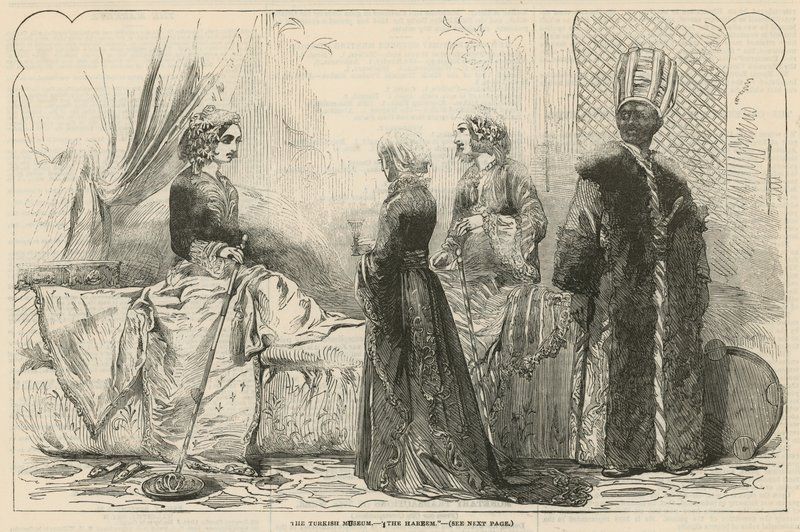Det tyrkiske museum - Harem af English School