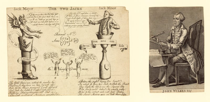 De to knægte, 1774 af English School