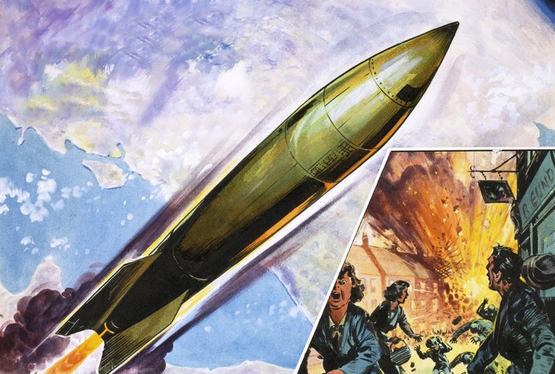 V.2 raketten af English School