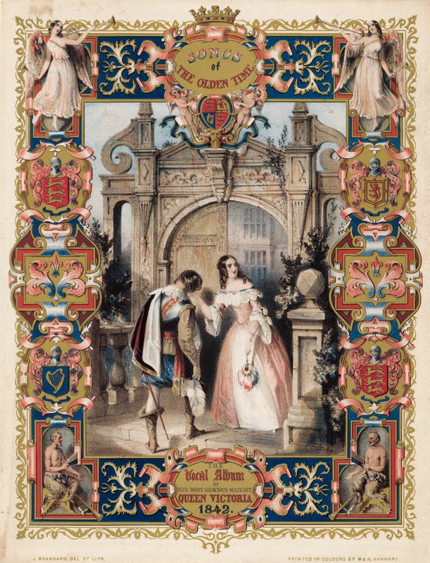 Hendes allernådigste Majestæt Dronning Victorias vokalalbum 1842 af English School
