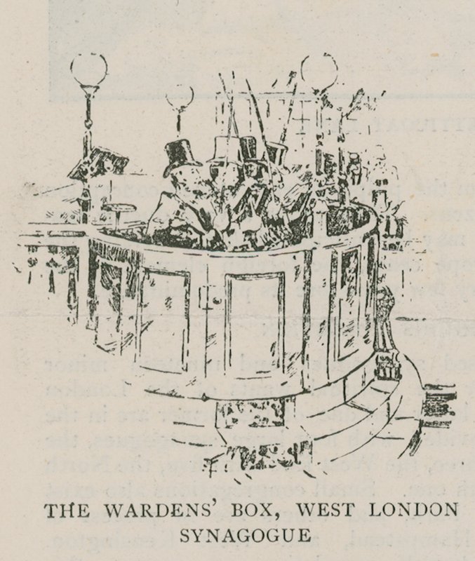 The Wardens Box, West London Synagogue af English School