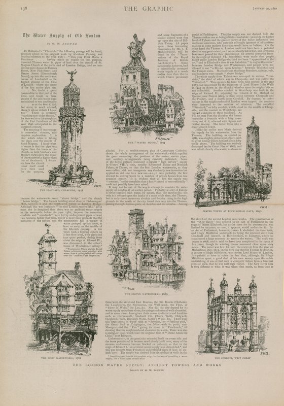 Vandforsyningen i Old London af English School