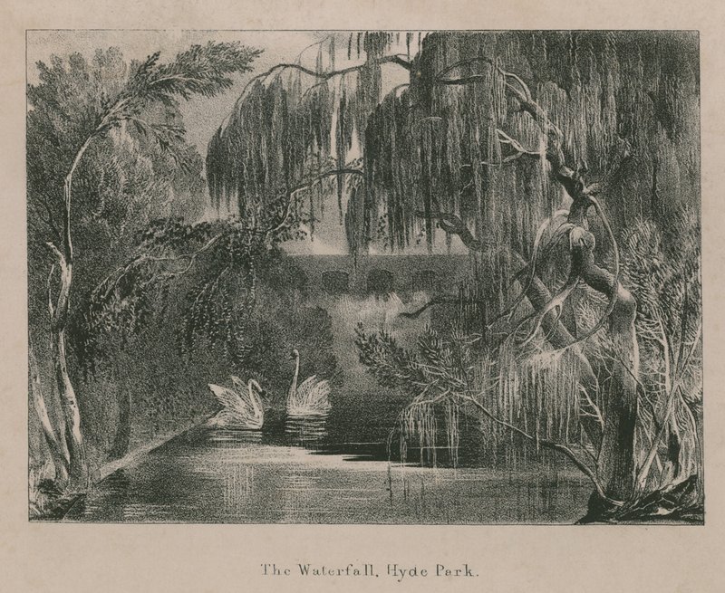 Vandfaldet, Hyde Park, London af English School