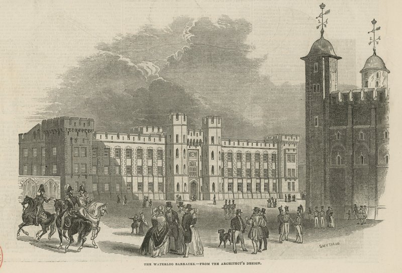 Waterloo-kasernen af English School