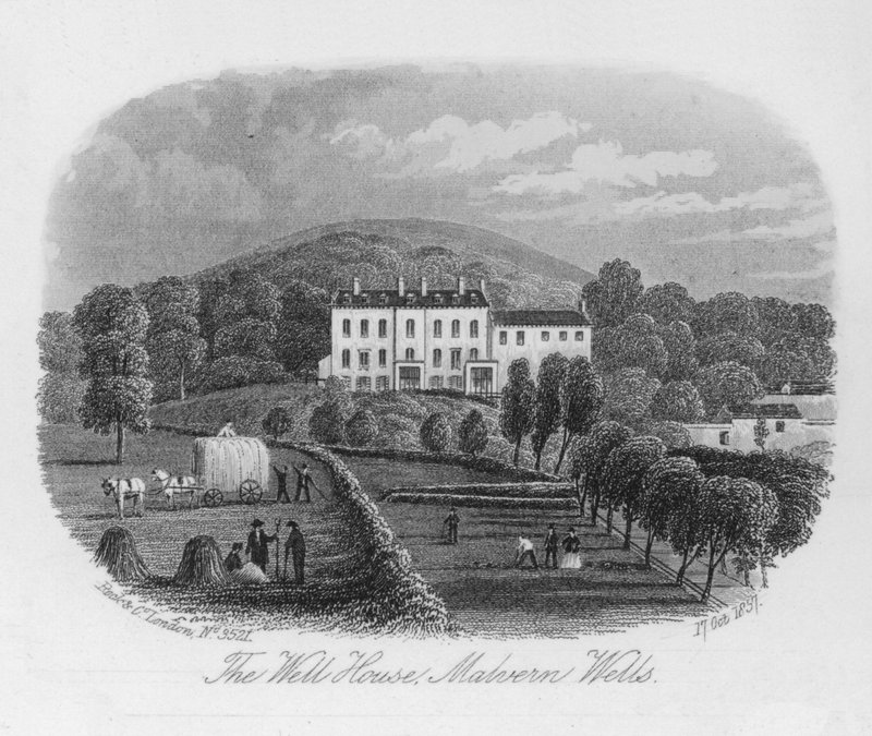 The Well House, Malvern Wells (gravering) af English School